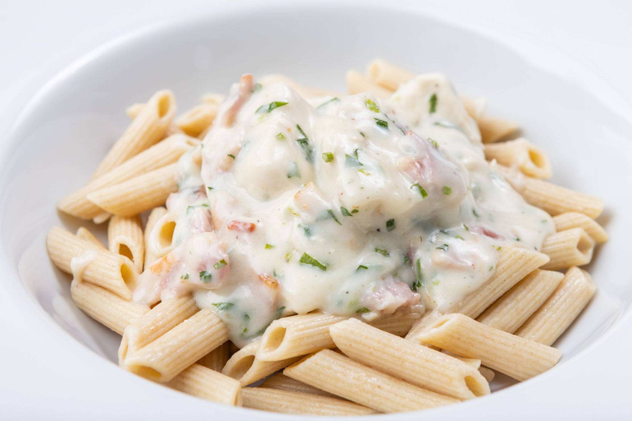 Creamy Chicken & Bacon Pasta