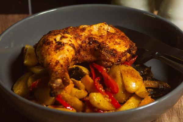 Smoky BBQ Chicken Traybake