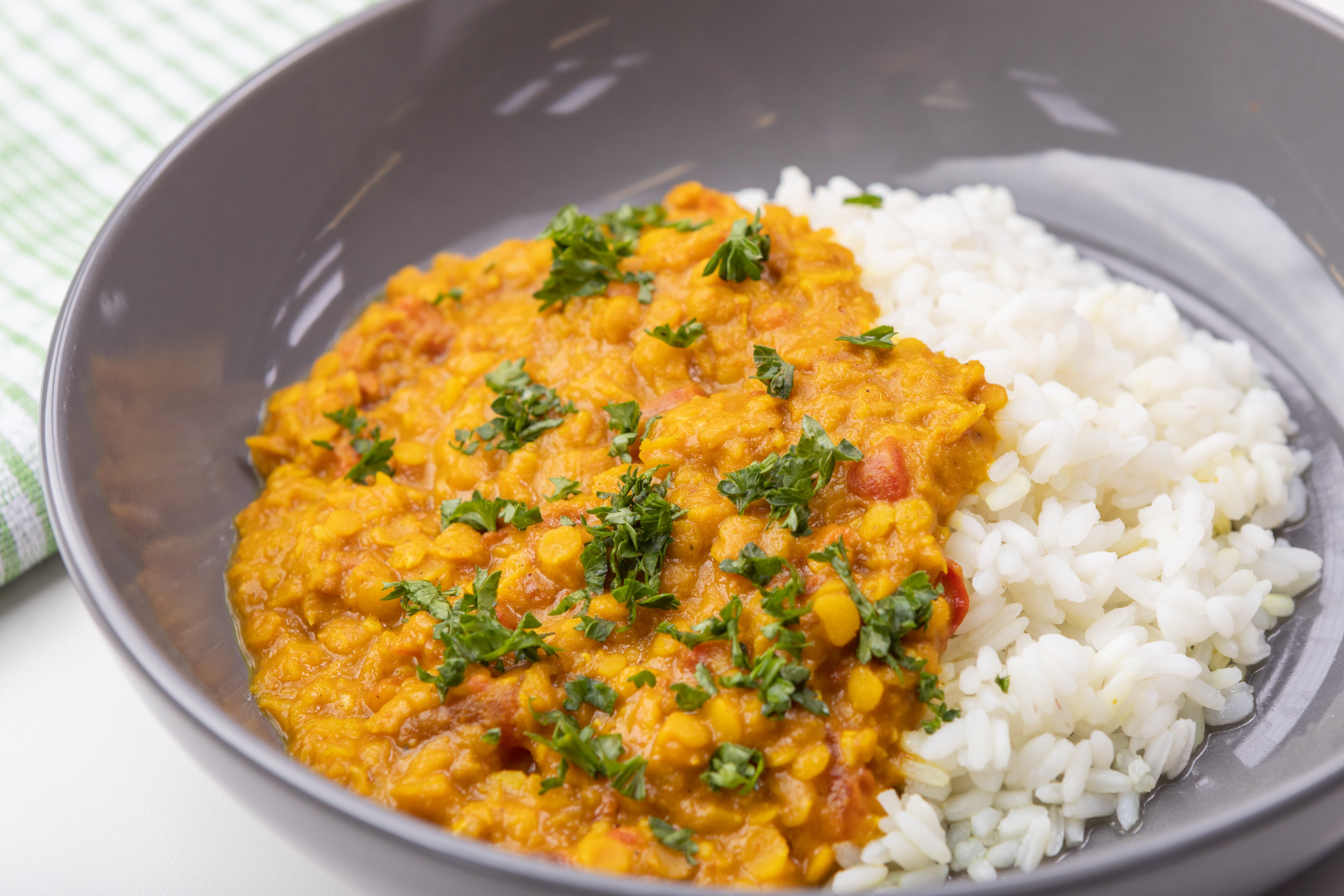 Tomato, Potato and Lentil Curry